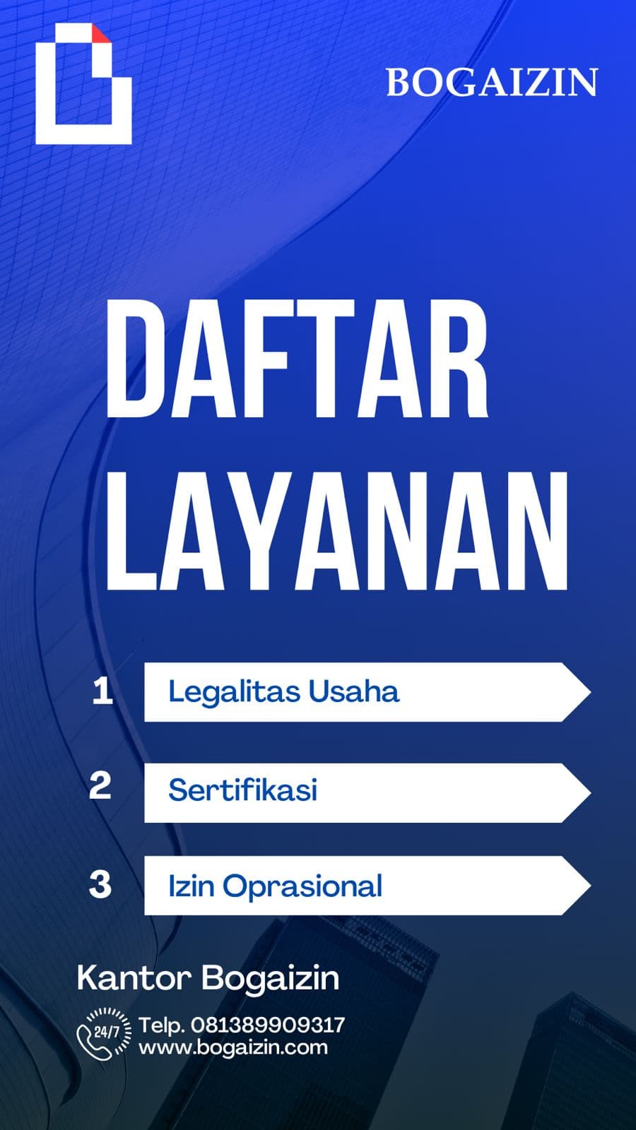 Daftar Layanan